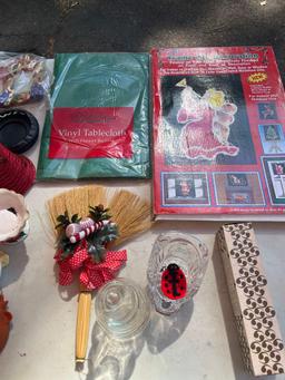 Assorted Christmas Ornaments and Accessories