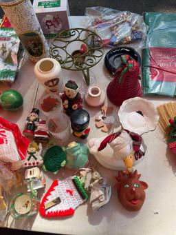 Assorted Christmas Ornaments and Accessories