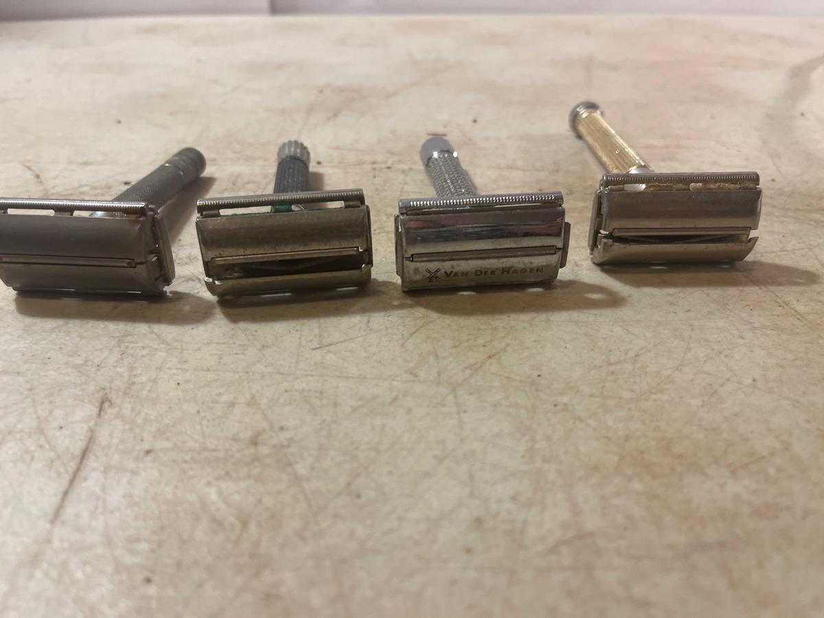 4 Vintage Razors
