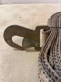 Heavy Duty Cloth Bungee Strap With Metal Handle and Clip