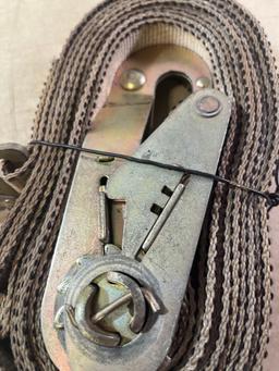 Heavy Duty Cloth Bungee Strap With Metal Handle and Clip