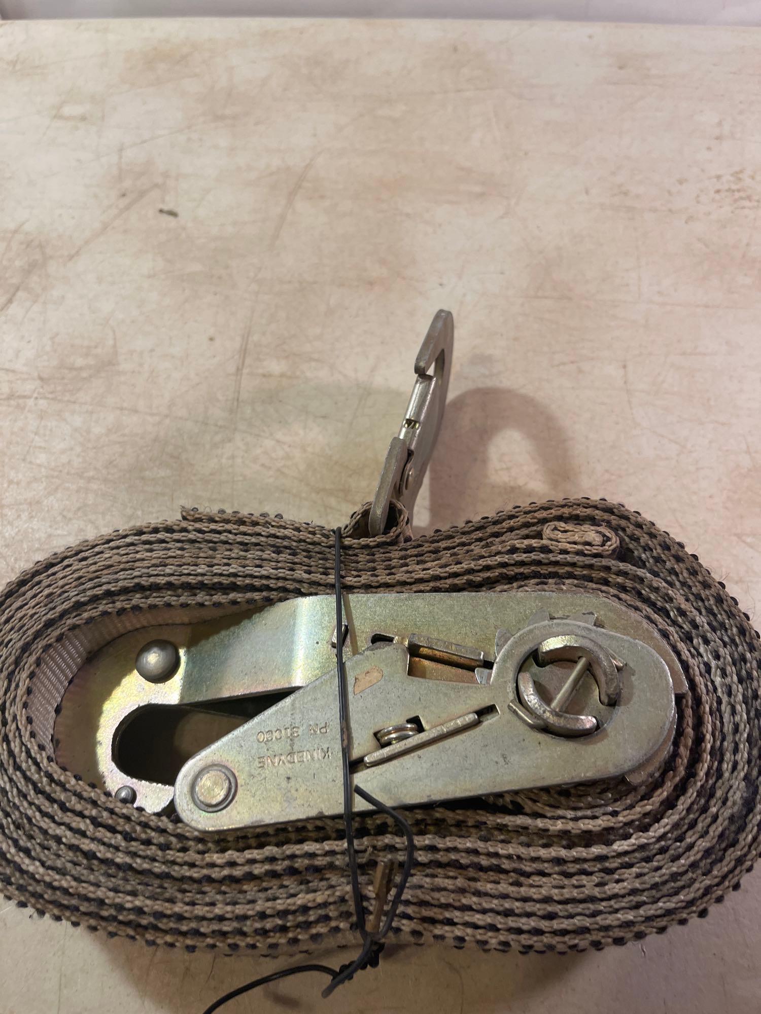 Heavy Duty Cloth Bungee Strap With Metal Handle and Clip