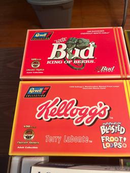 5 Revell Die Cast Empty Boxes 4 Racing Champions Empty Boxes