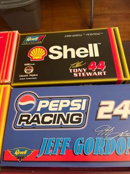 5 Revell Die Cast Empty Boxes 4 Racing Champions Empty Boxes