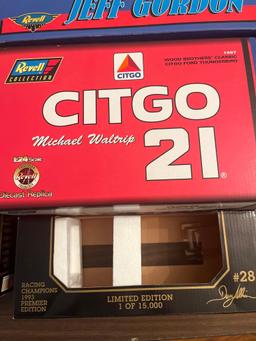 5 Revell Die Cast Empty Boxes 4 Racing Champions Empty Boxes