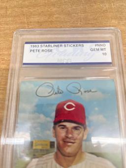 1983 Pete Rose Graded Card