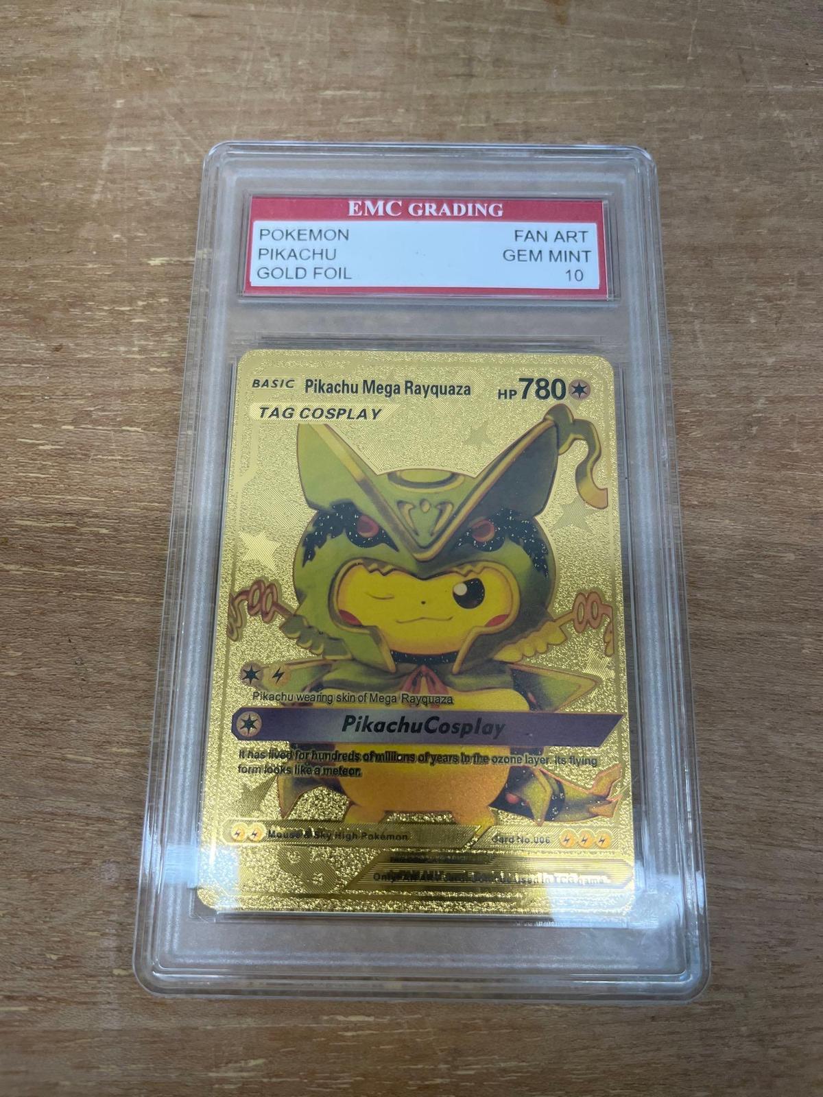 Pikachu Pokemon Graded Card