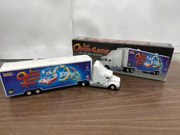 1996 Collectable Texaco Izzys Olympic Games Toy Car Carrier