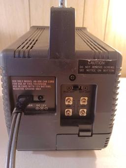 TMK 5 Inch Diagonal Black and White Portable TV