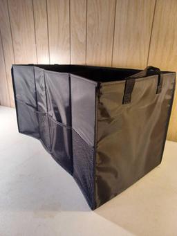 Collapsible Car Storage/Organizer with Pockets and Handles