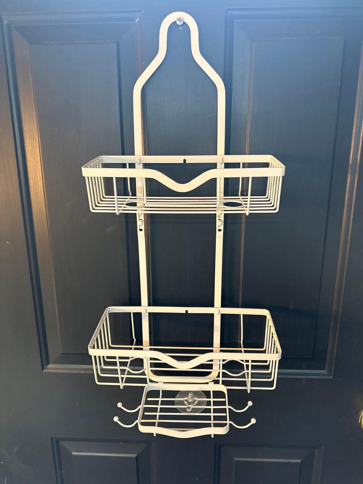 New Bathroom Hanging Shower Caddy With 2 Trays