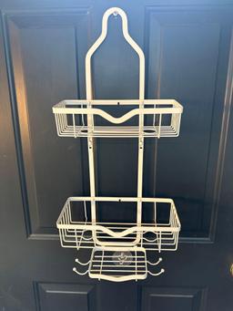 New Bathroom Hanging Shower Caddy With 2 Trays