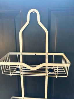 New Bathroom Hanging Shower Caddy With 2 Trays