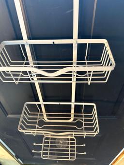 New Bathroom Hanging Shower Caddy With 2 Trays