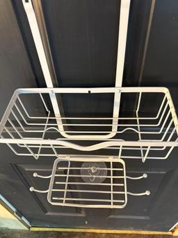 New Bathroom Hanging Shower Caddy With 2 Trays