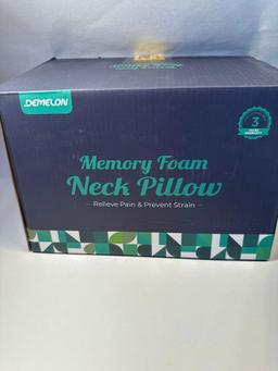 Demelon Memory Foam Neck Pillow In Box