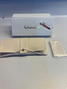 New Fonhcoo Glasses With Glass Case In Box