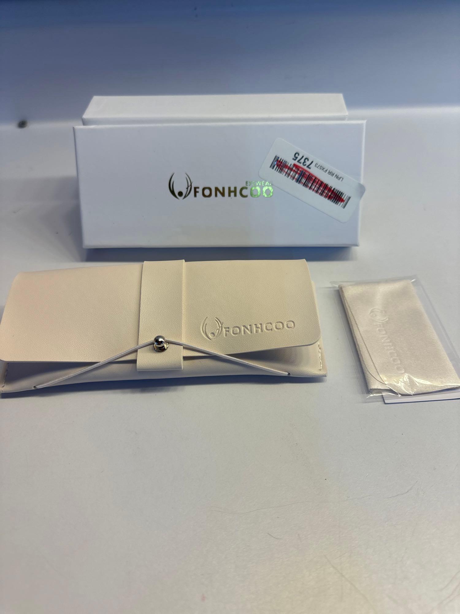 New Fonhcoo Glasses With Glass Case In Box