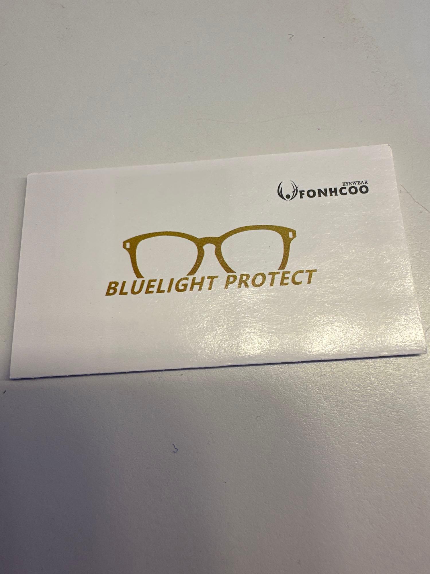 New Fonhcoo Glasses With Glass Case In Box