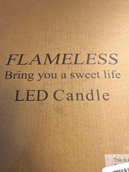 New Flameless LED Candles With 2 Remotes