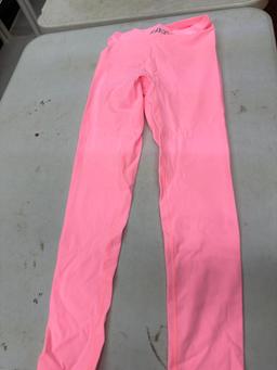 Zidccie Pink Womens Active Wear Pants Size Medium