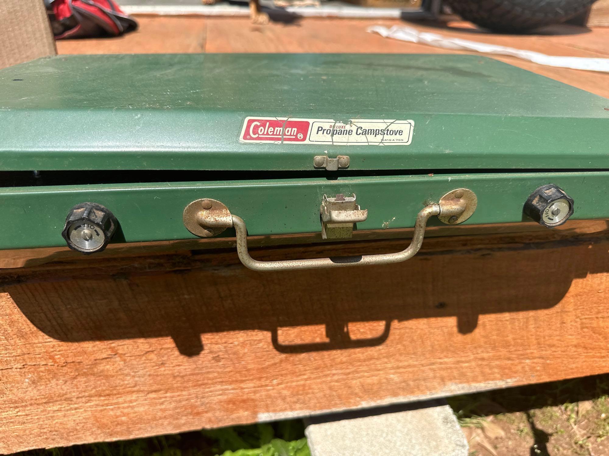 Coleman Portable Deluxe Propane Campstove