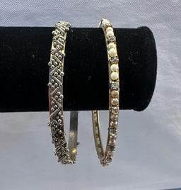 2 Bangle Bracelets