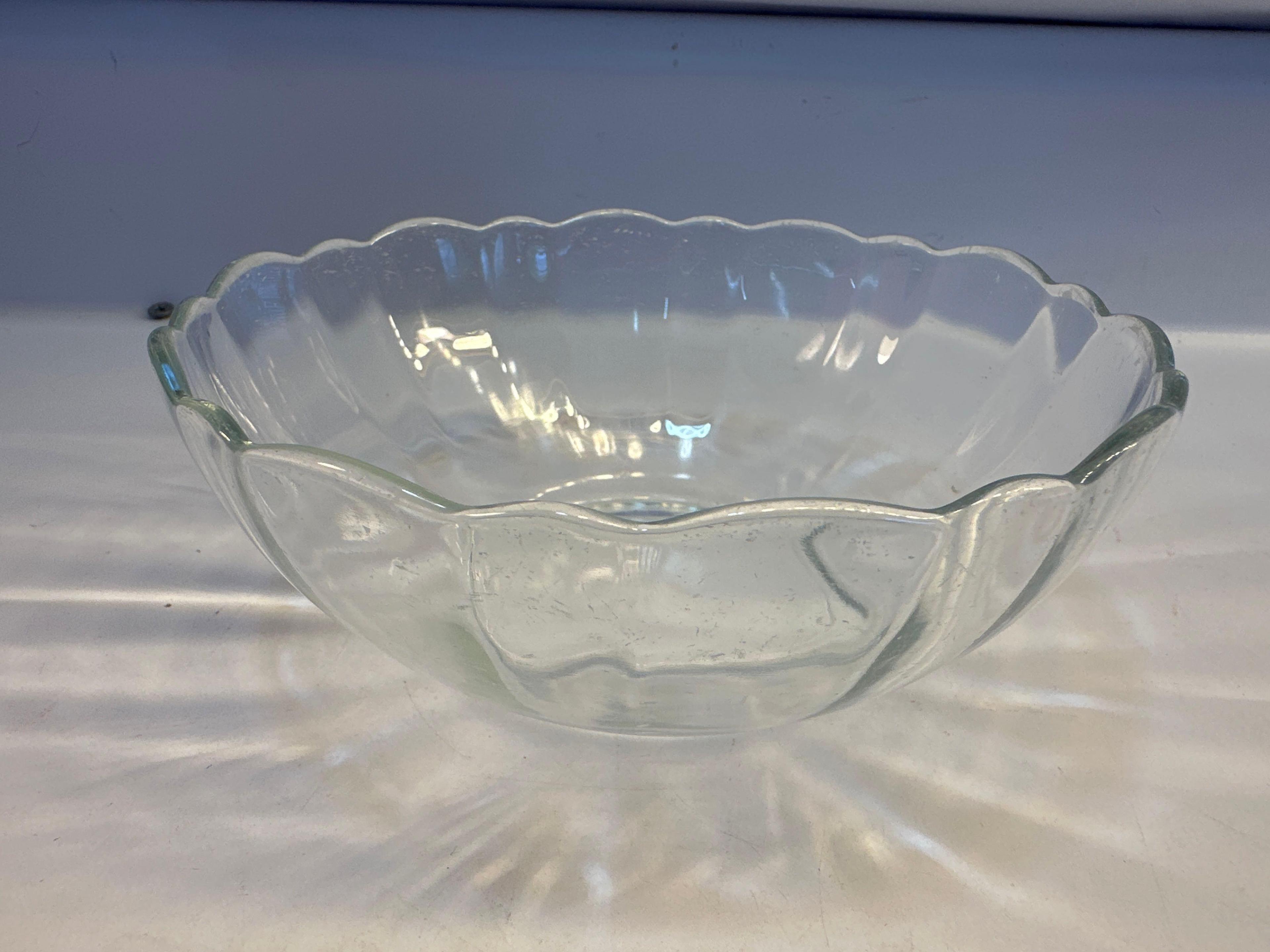 2 Glass Candy Dishes