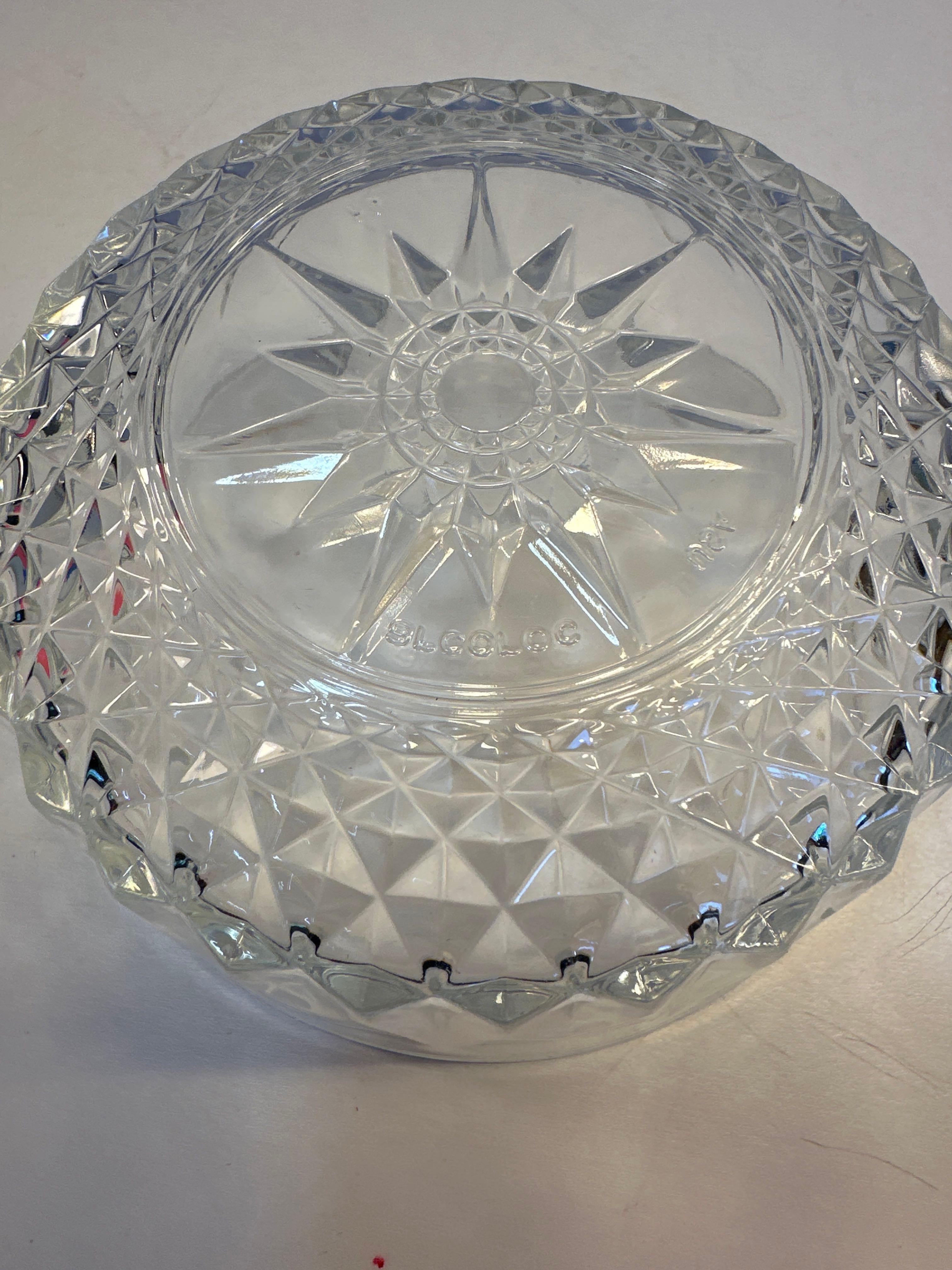 2 Glass Candy Dishes