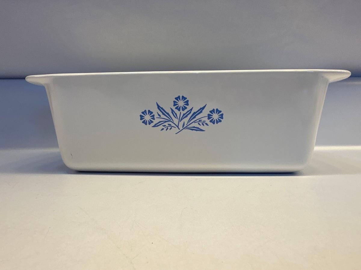 Vintage Corning Ware Blue Cornflower Bread/ Meat Loaf Pan