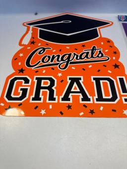Congratulations Grad Decoration/ Multi Use Clemson Decal