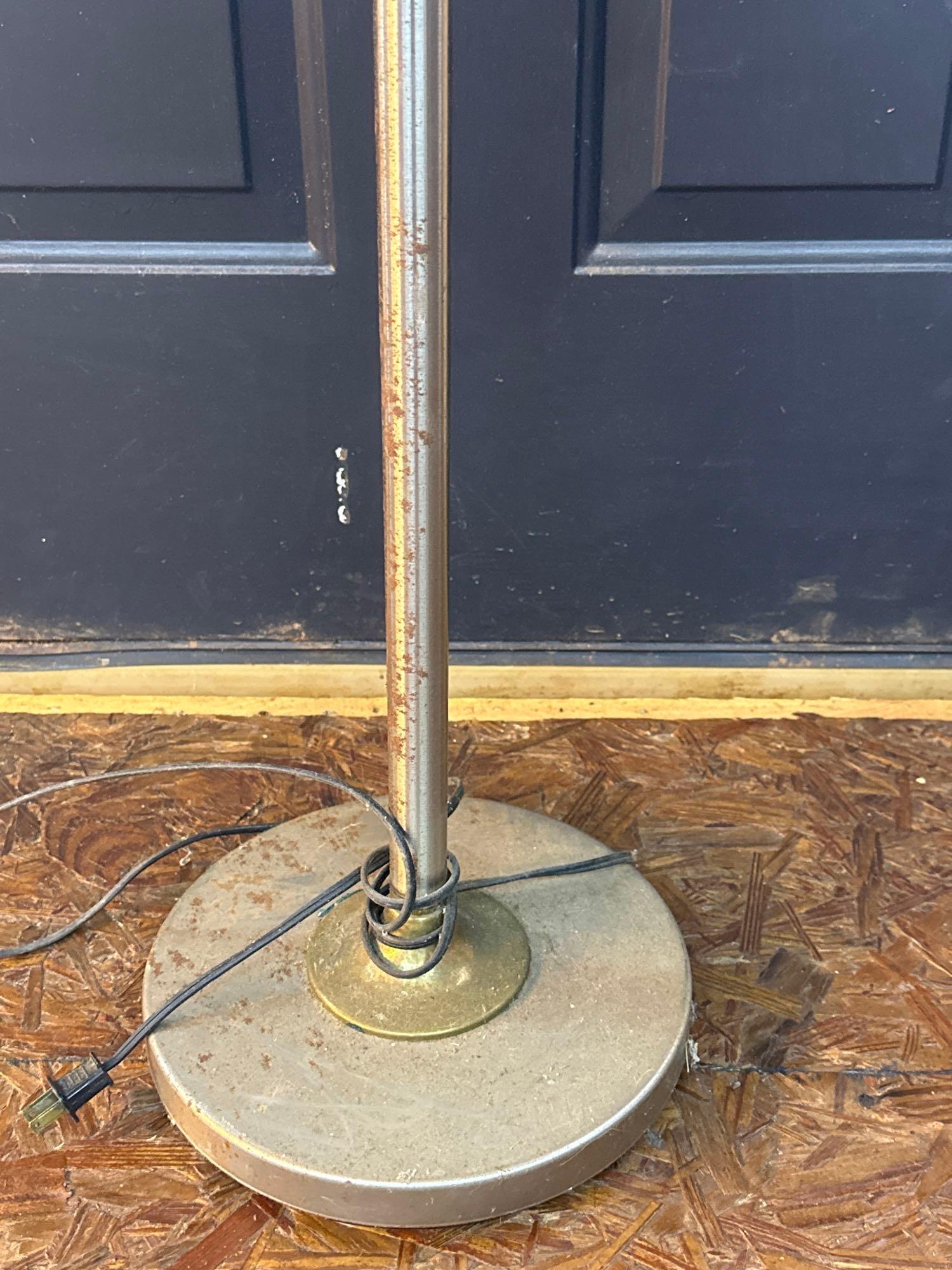 Metal Floor Lamp With Shade
