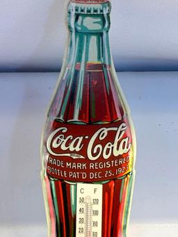 Vintage Coca-Cola Outdoor Thermometer