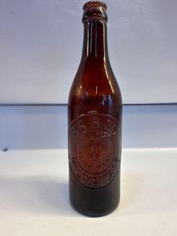 Vintage PABST Milwaukee Glass Beer Bottle