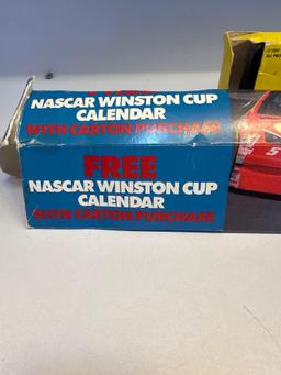Vintage Camel Hard Pack Lighters With Free NASCAR Winston Cup Calendar