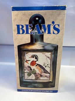 Vintage Collectors Edition Wood Duck Beam Kentucky Whiskey Bottle