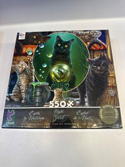 Undersea Glow Puzzle/ Christmas Puzzle/ Cat Night Spirit Puzzle