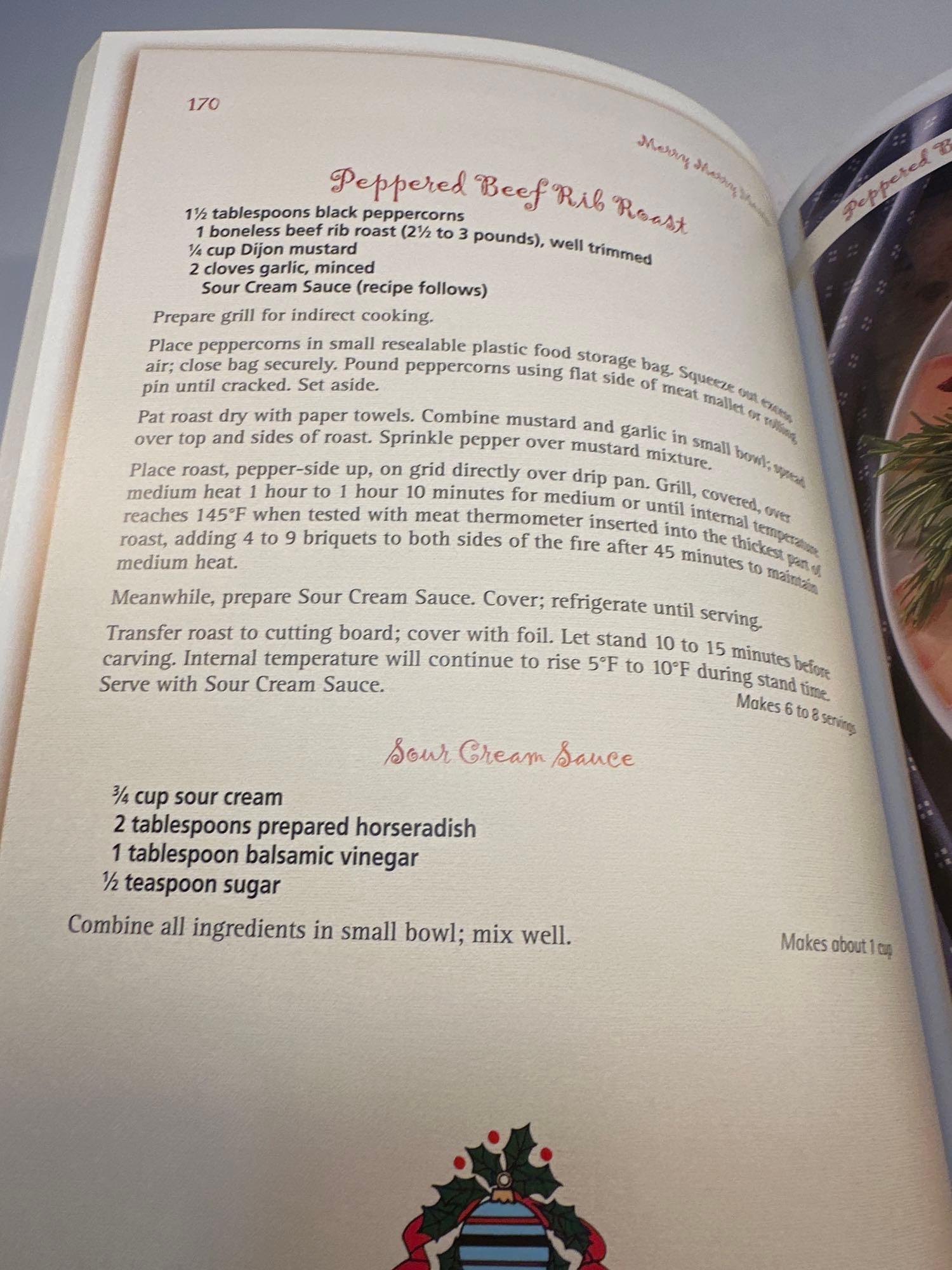 Old-Fashioned Holiday Recipe Book