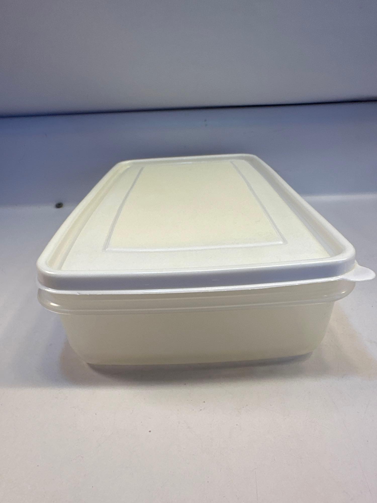 2 Round Plastic Containers With Lids, 2 Plastic Containers With Lids, Tupperware Plastic Container,