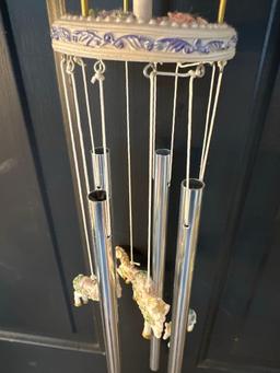 Ceramic Carousel Horse Wind Chime