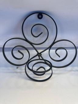 Set of 2 Candle Wall Hanging