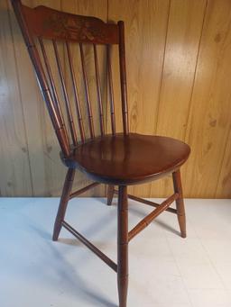 L. Hitchcock Spindle Back Side Chair