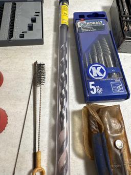 Hammer Drill Bits, Drill Bit Sets, Filers, Etc