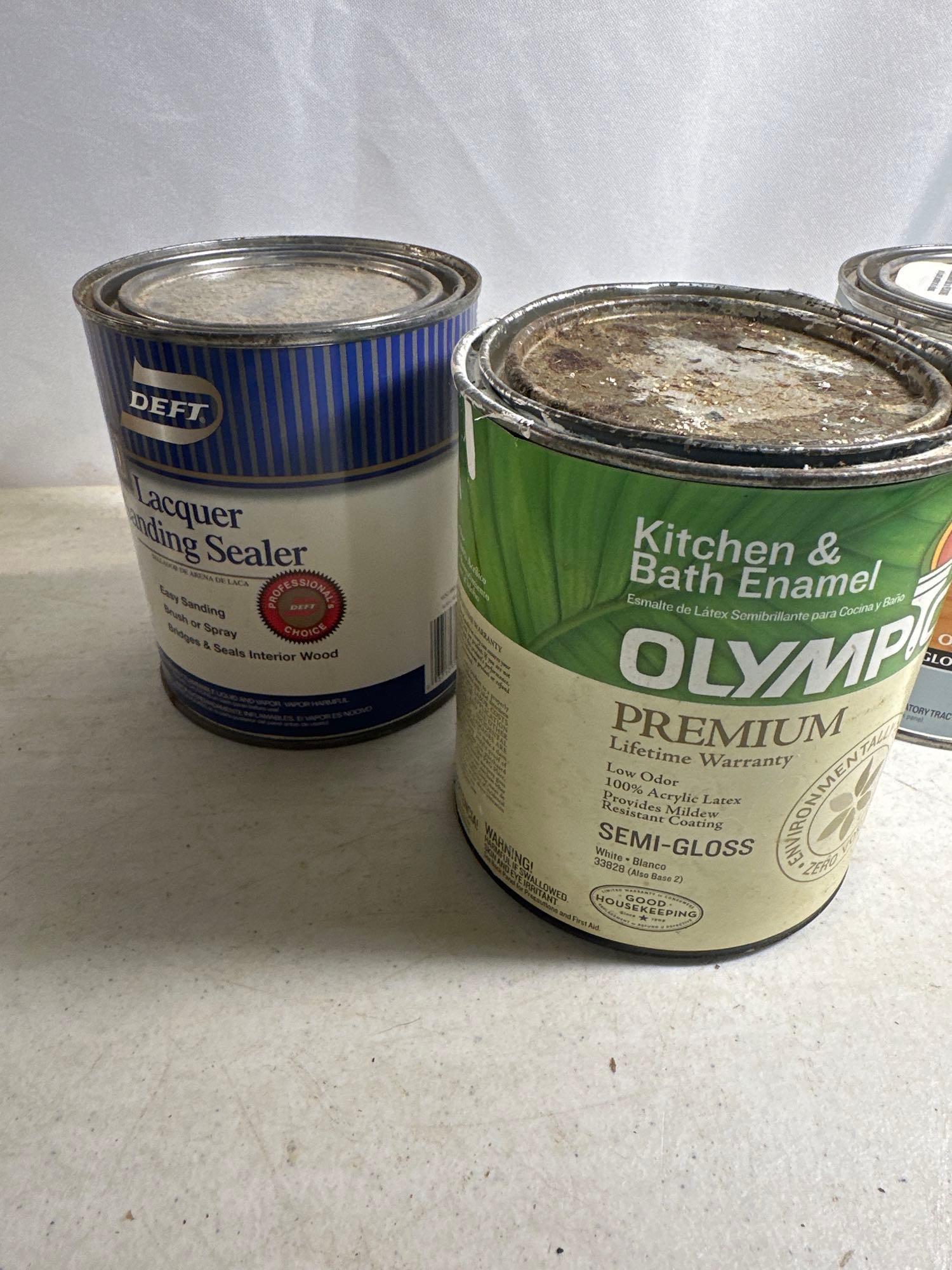 Clear Topcoat, Clear Gloss, Lacquer Sanding Sealer, Etc