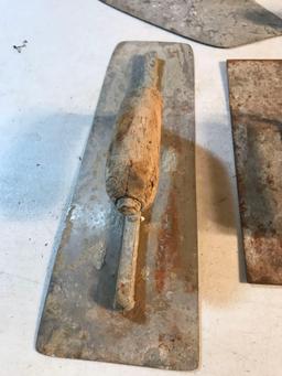 3 Wood Handle Mason Tools