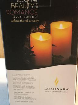 Luminara Real Flame Effects Candle