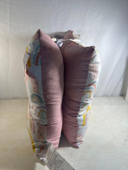 New Reversible Floor Cushion Rainbow