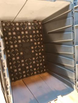 Large Plastic Storage Container with Led