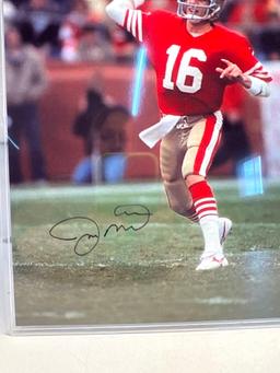 Joe Montana Signed Photo With Certificate Of Authenticity