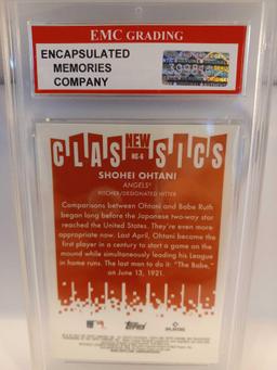 2022 Topps Chrome Shohei Ohtani Graded Card